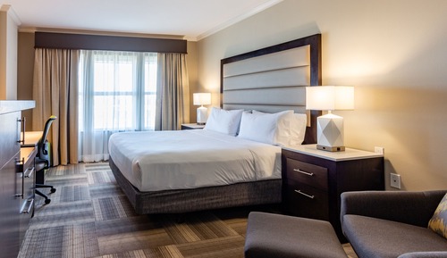 Habitación estándar, 1 cama de matrimonio grande (Roll-In Shower)