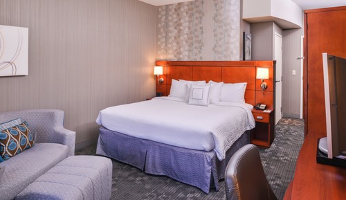 Habitación, 1 cama de matrimonio grande con sofá cama, no fumadores (Hearing Accessible)