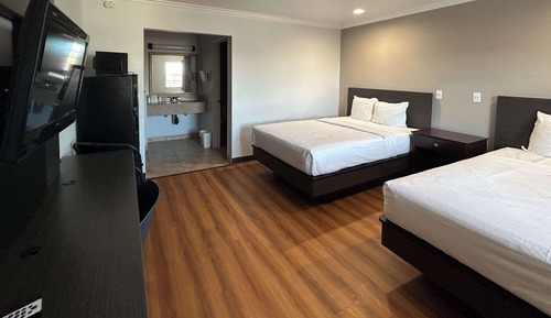 Habitación Deluxe, 2 camas dobles, fumadores, frigorífico y microondas