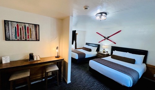 Habitación Deluxe doble, 2 camas de matrimonio