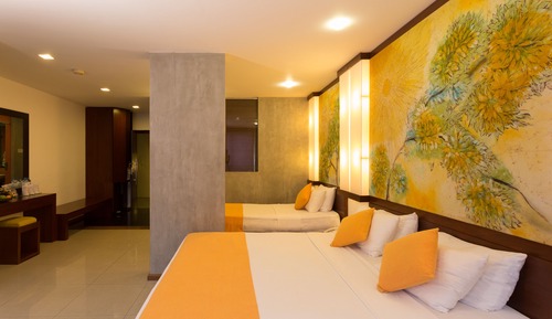 Habitación triple Deluxe