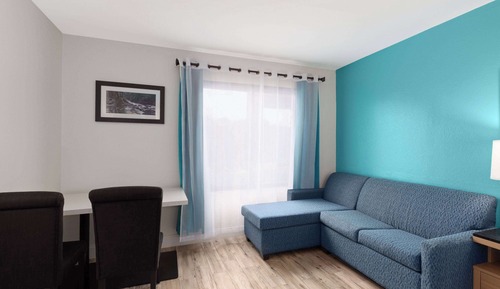 Habitación, 1 cama de matrimonio grande con sofá cama, no fumadores, cocina básica