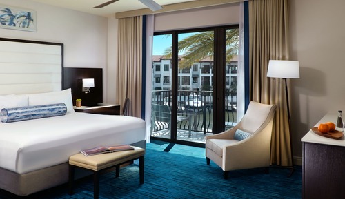 Habitación superior, 1 cama de matrimonio grande, vistas al puerto deportivo