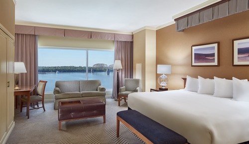 Habitación Deluxe, 1 cama de matrimonio grande, vistas al río