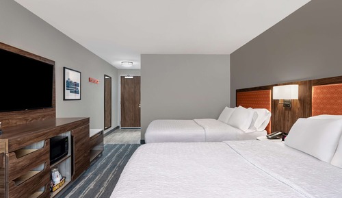 Habitación, 2 camas de matrimonio, accesible para personas con discapacidad, no fumadores