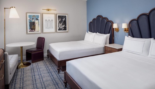 Habitación, 2 camas de matrimonio, accesible para personas con discapacidad (Mobility Accessible)