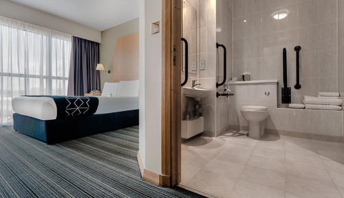 Habitación estándar, 1 cama doble, ducha adaptada