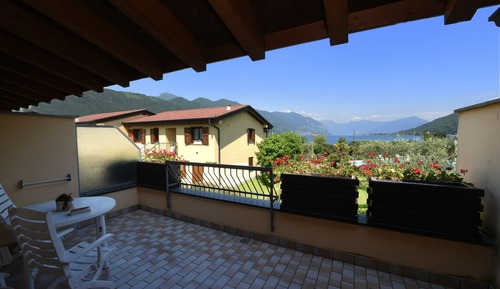 Habitación doble, terraza, vistas al lago