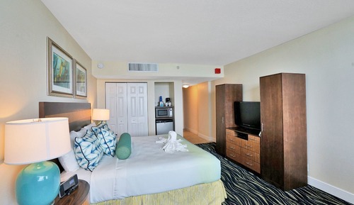 Habitación estándar, 1 cama de matrimonio grande con sofá cama