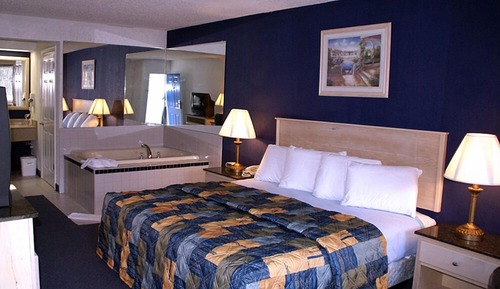 Habitación individual estándar, 1 cama de matrimonio grande, bañera de hidromasaje