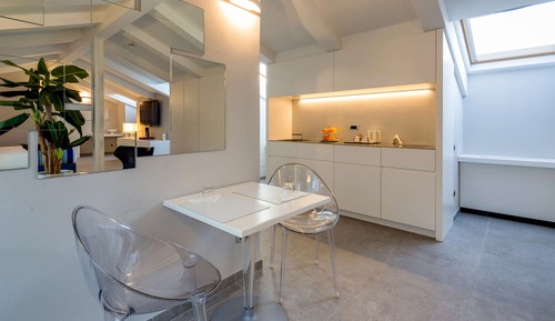 Suite de diseño, 1 cama de matrimonio grande, no fumadores, balcón