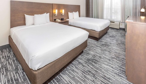 Habitación, 2 camas de matrimonio, accesible para personas con discapacidad, no fumadores