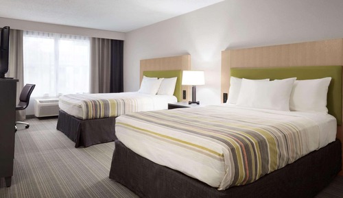 Habitación, 2 camas de matrimonio, no fumadores