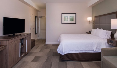 Habitación estándar, 1 cama de matrimonio grande con sofá cama, no fumadores (Shower Only)