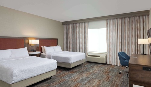 Habitación, 2 camas de matrimonio, accesible para personas con discapacidad, no fumadores