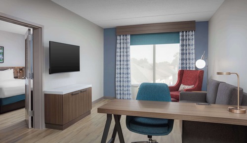 Suite, 1 cama de matrimonio grande, accesible para personas con discapacidad (Hearing)