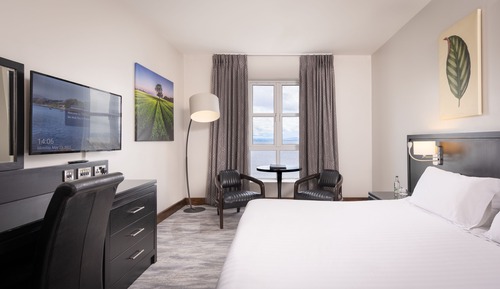 Habitación clásica con 2 camas individuales, vistas al mar