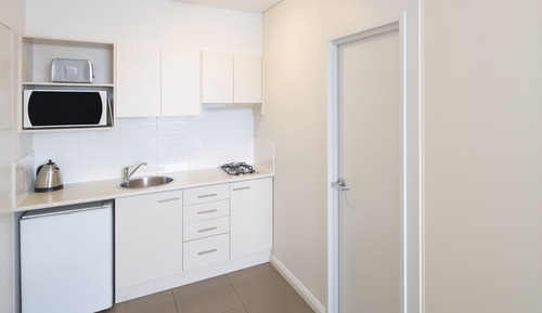 Estudio, 1 cama de matrimonio grande