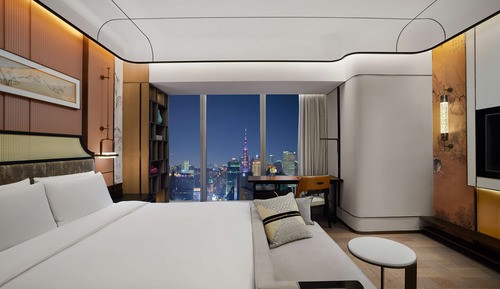 Habitación ejecutiva, 1 cama de matrimonio grande (Bund View)