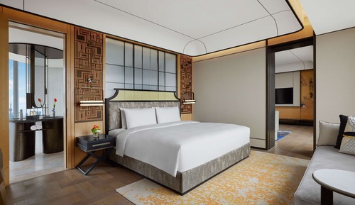 Suite Premium, 1 cama de matrimonio grande (Bund View)