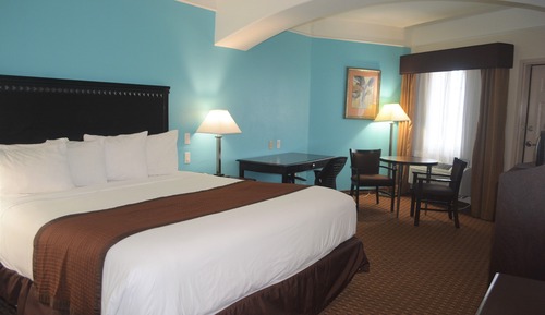 Habitación, 1 cama de matrimonio grande, accesible para personas con discapacidad (Roll-In Shower)