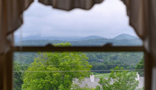 Habitación Premium doble, chimenea, vistas a la montaña (Spruce Peak)