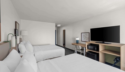 Habitación, 2 camas de matrimonio