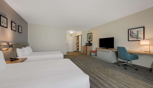 2 camas de matrimonio, accesible