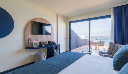 Habitación superior, vistas al mar