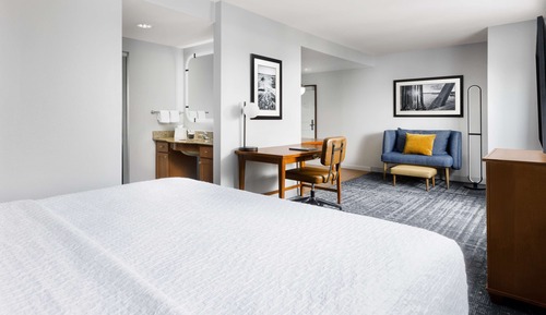 Suite estudio con matrimonial grande