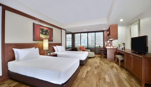 1 Bedroom Executive Queen Twin Bed