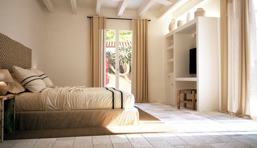 Habitación Deluxe con 1 cama doble o 2 individuales, terraza