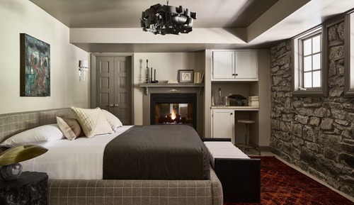 Habitación, 1 cama de matrimonio grande (Walt Whitman Garden Spa Suite)