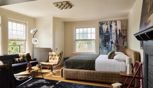 Habitación, 1 cama de matrimonio grande (Dorothy Parker Room)