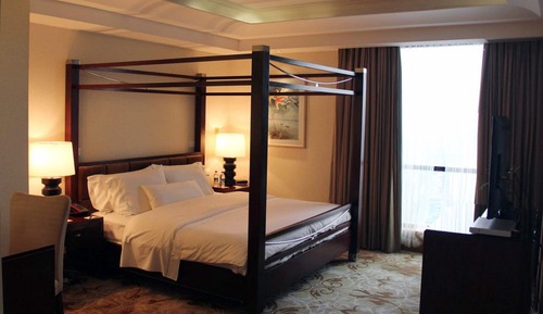 Suite presidencial, 1 cama de matrimonio grande con sofá cama, vistas a la ciudad (City View)