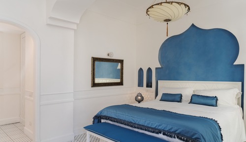 Habitación Deluxe con 1 cama doble o 2 individuales, bañera de hidromasaje, vistas al mar