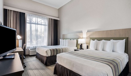 Habitación, 2 camas de matrimonio, no fumadores