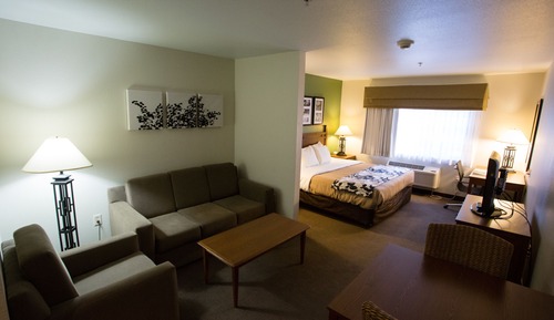 Suite, 1 cama de matrimonio con sofá cama, accesible para personas con discapacidad, no fumadores