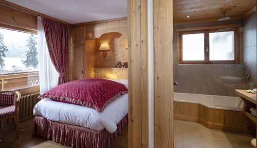 Habitación doble, bañera