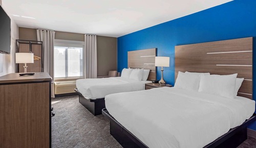 Habitación, 2 camas de matrimonio, no fumadores