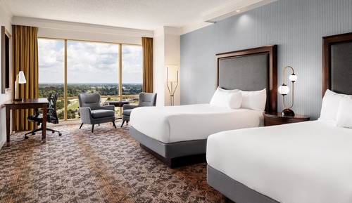 Habitación clásica, 2 camas de matrimonio, no fumadores (Newly Renovated)