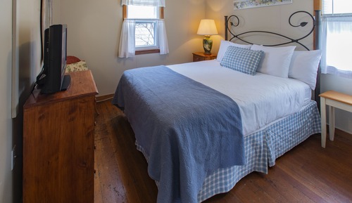 Casa de campo, 1 cama de matrimonio con sofá cama