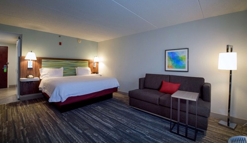 Habitación estándar, 1 cama de matrimonio grande con sofá cama