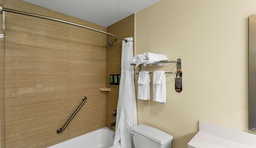 Habitación estándar, 2 camas de matrimonio, no fumadores, frigorífico y microondas