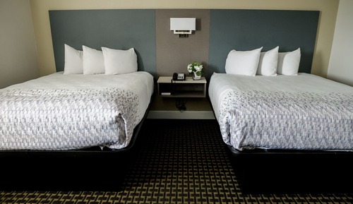 Habitación estándar, 2 camas de matrimonio, vistas al mar