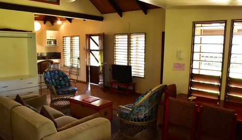 Bungalow familiar, vistas al mar (Ocean View Family Bure)