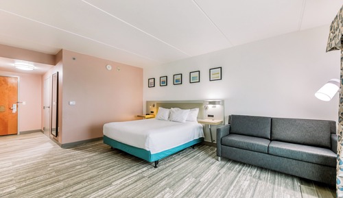 Habitación, 1 cama de matrimonio grande, accesible para personas con discapacidad