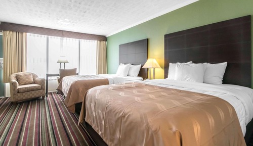 Habitación estándar, 2 camas de matrimonio, fumadores