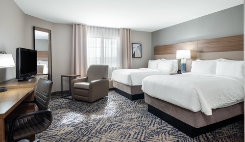 Suite estudio, 2 camas dobles