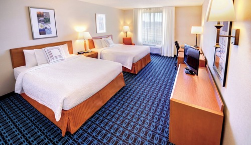 Habitación, 2 camas de matrimonio